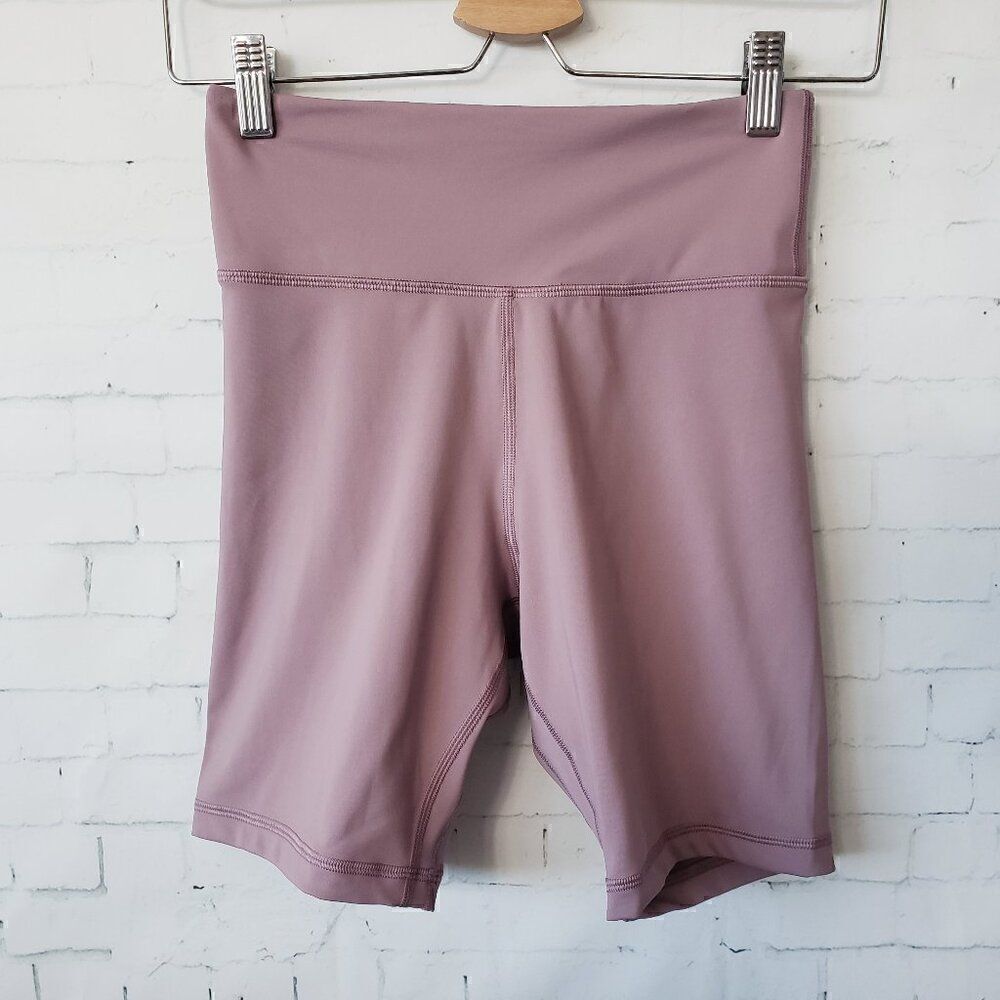 Ten Tree In Motion Bike Shorts Womens Size S Sustainable Mauve Neutral